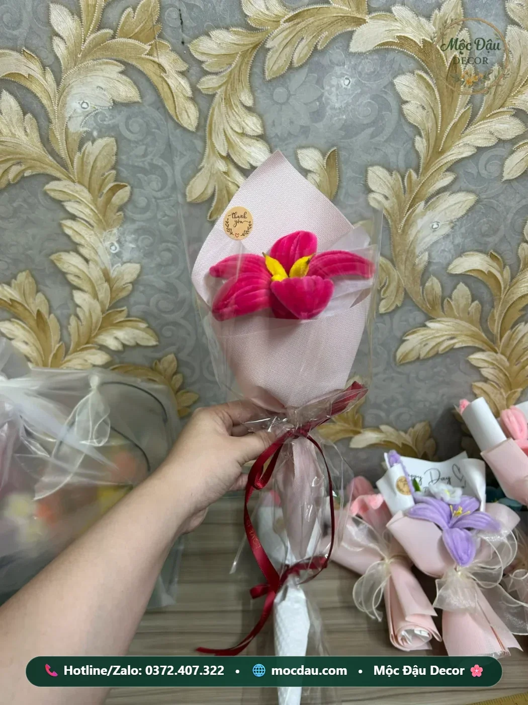 Bó hoa ly ốc quế 1 bông